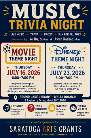 poster with information about trivia night that is in main post.